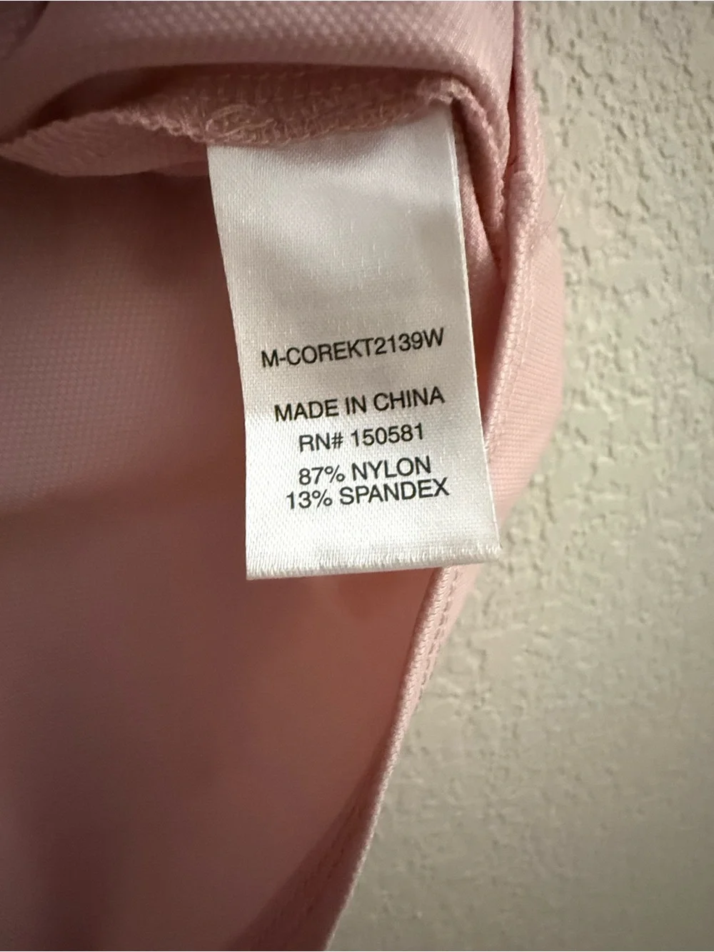 Flag & Anthem MadeFlex Pink Polo Short Sleeve V-Neck Tennis Golf Shirt XL